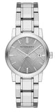 Burberry The City Silver Dial Silver Steel Strap Watch for Women - BU9143 Buy Now By Burberry