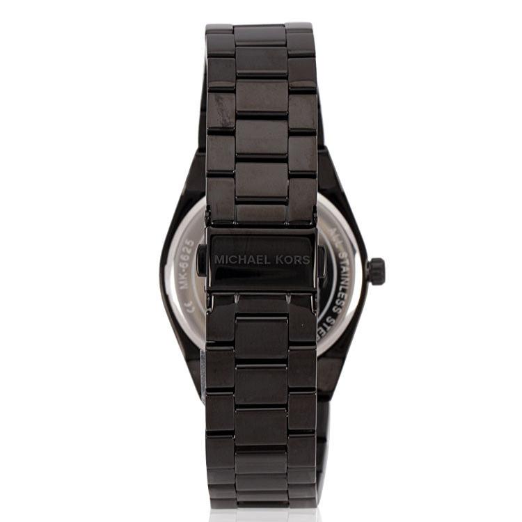Michael Kors Channing Quartz Black Dial Black Steel Strap Watch For Women - MK6625 Buy Now By Michael Kors