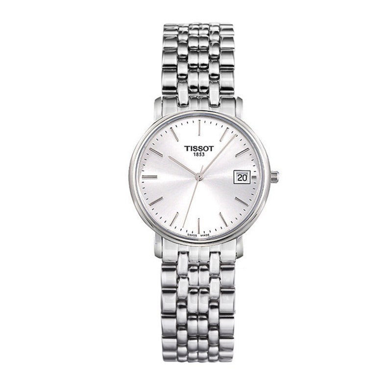 Tissot T Classic Desire White Dial Silver Steel Strap Watch for Women - T52.1.281.31 Buy Now By Tissot