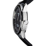 Tissot T Classic Luxury Powermatic 80 Black Dial Black Leather Strap Watch For Men - T086.408.16.051.00 Buy Now By Tissot