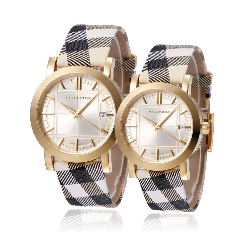 Burberry Heritage Silver Dial Leather Strap Watch for Women - BU1398 Buy Now By Burberry