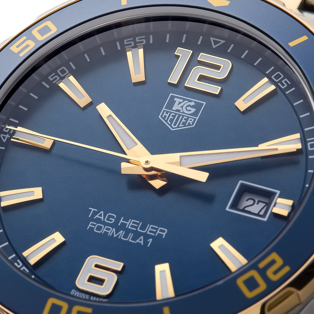 Tag Heuer Formula 1 Analog Blue Dial Two Tone Steel Strap Watch for Men - WAZ1120.BB0879 Buy Now By Tag Heuer