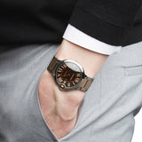 Cartier Ballon Bleu de Cartier Brown Dial Two Tone Steel Strap Watch for Men - W6920032 Buy Now By Cartier