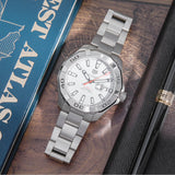 Tag Heuer Aquaracer Calibre 5 Automatic White Dial Silver Steel Strap Watch for Men - WAY2013.BA0927 Buy Now By Tag Heuer