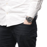 IWC Pilot's Watch Chronograph Black Dial Black Leather Strap Watch for Men - IW377709 Buy Now By IWC