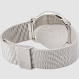 Calvin Klein Minimal Silver Dial Silver Mesh Bracelet Watch for Men - K3M21126 Buy Now By Calvin Klein