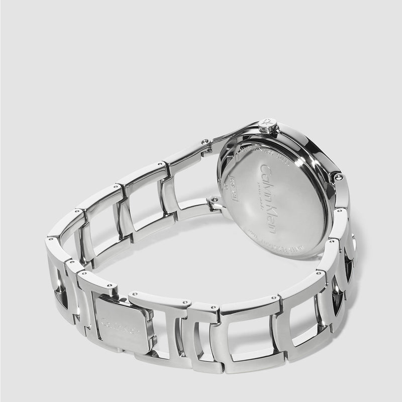 Calvin Klein Class White Dial Silver Steel Strap Watch for Women - K6R23126 Buy Now By Calvin Klein