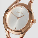Calvin Klein Class White Dial Rose Gold Steel Strap Watch for Women - K6R23626 Buy Now By Calvin Klein