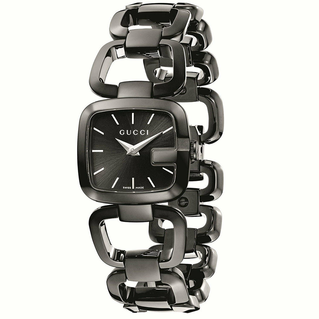 Gucci G Ladies Quartz 125 G Series Black Dial Bracelet Watch For Women - YA125504 Buy Now By Gucci