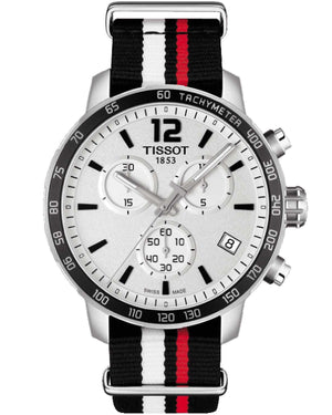 Tissot T Sport Quickster Chronograph NATO Watch For Men - T095.417.17.037.01 Buy Now By Tissot