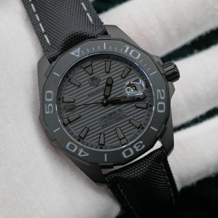 Tag Heuer Aquaracer Black Dial Watch for Men - WAY218B.FC6364