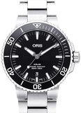 Oris Aquis Date Black Dial Silver Steel Strap Watch for Men - 0173377304134-0782405PEB Buy Now By Oris