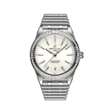 Breitling Chronomat Automatic 36 Diamonds White Dial Silver Steel Strap Watch for Women - A10380591A1A1 Buy Now By Breitling