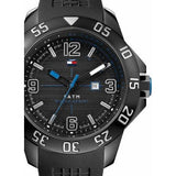 Tommy Hilfiger Sport Multifunction Black Dial Black Rubber Strap Watch for Men - 1790983 Buy Now By Tommy Hilfiger