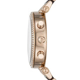 Michael Kors Parker Chronograph Rose Gold Dial Two Tone Steel Strap Watch For Women - MK6832 Buy Now By Michael Kors