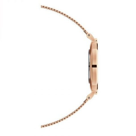 Daniel Wellington Petite Rose Gold Dial Rose Gold Mesh Bracelet Watch For Women - DW00100471 Buy Now By Daniel Wellington