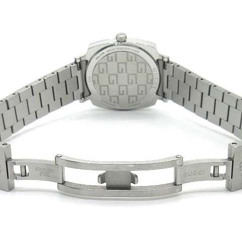 Gucci Grip Quartz Silver Dial Silver Steel Strap Watch For Men - YA157501 Buy Now By Gucci