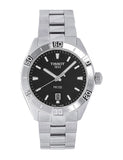 Tissot PR 100 Sport Quartz Black Dial Silver Steel Strap Watch For Men - T101.610.11.051.00 Buy Now By Tissot