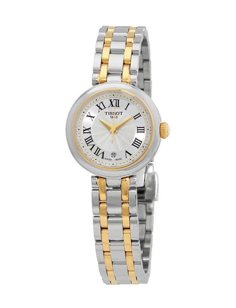 Tissot Bellissima Small Lady Mother of Pearl Dial Two Tone Steel Strap Watch For Women - T126.010.22.013.00 Buy Now By Tissot