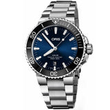 Oris Aquis Date Blue Dial Silver Steel Strap Watch for Men - 0173377304135-0782405PEB Buy Now By Oris