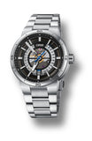 Oris TT1 Engine Date Skeleton Black Dial Silver Steel Strap Watch for Men - 0173377524124-0782408 Buy Now By Oris