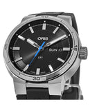 Oris TT1 Day Date Black Dial Black Rubber Strap Watch for Men - 0173577524154-0742406FC Buy Now By Oris