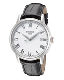 Tissot T Classic Carson White Dial Black Leather Strap Watch for Men - T085.410.16.013.00 Buy Now By Tissot