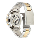 Fossil Grant Sport Automatic Skeleton Blue Dial Two Tone Steel Strap Watch for Men - ME3141 Buy Now By Fossil