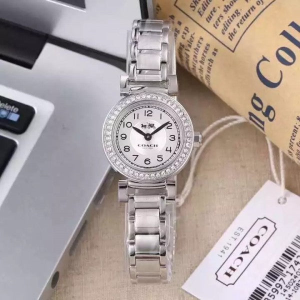 Coach Madison Silver Dial Silver Steel Strap Watch for Women - 14502402 Buy Now By Coach