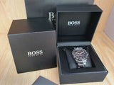 Hugo Boss Hero Black Dial Black Steel Strap Watch for Men - 1513754 Buy Now By Hugo Boss
