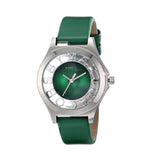 Marc Jacobs Henry Skeleton Green Dial Green Leather Strap Watch for Women - MBM1336 Buy Now By Marc Jacobs