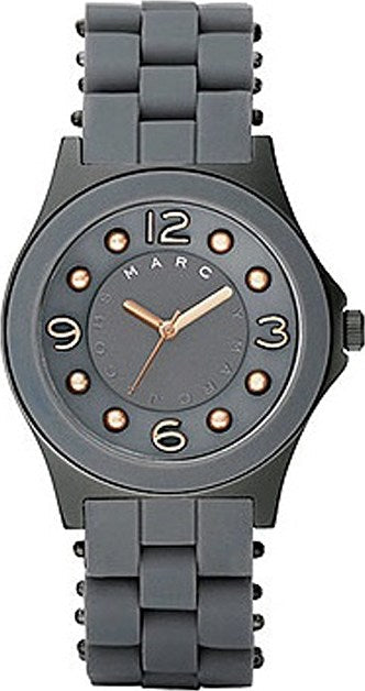 Marc Jacobs Pelly Grey Dial Grey Silicone Strap Watch for Women - MBM2537 Buy Now By Marc Jacobs