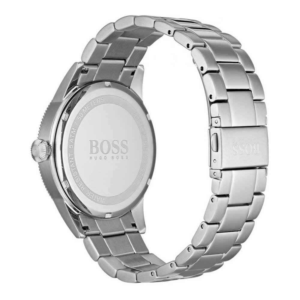 Hugo Boss Legacy Blue Dial Silver Steel Strap Watch for Men - 1513707 Buy Now By Hugo Boss