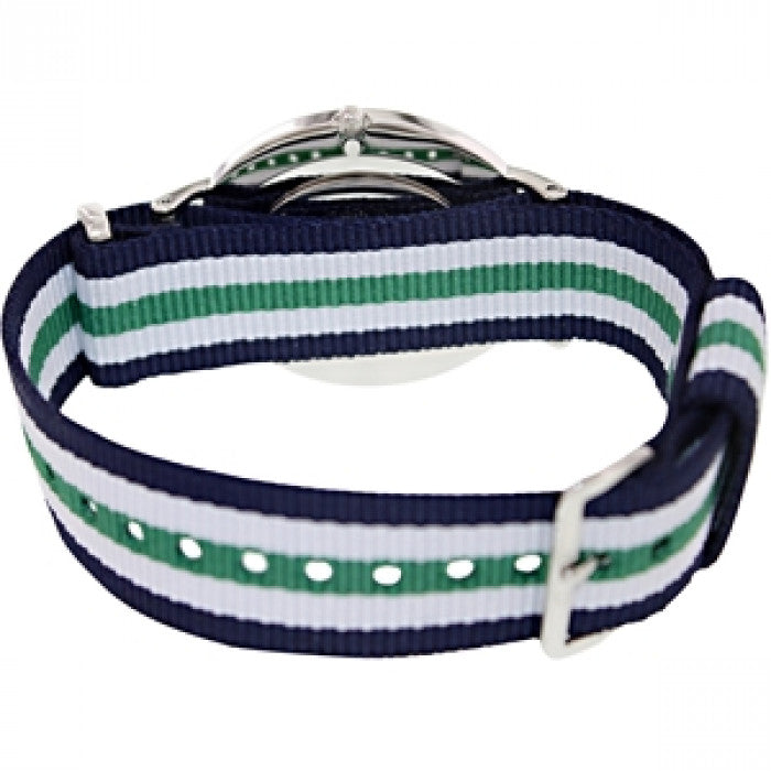 Daniel Wellington Classic Nottingham White Dial Two Tone NATO Strap Watch For Men - 0208DW Buy Now By Daniel Wellington