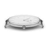 Daniel Wellington Classic Nottingham White Dial Two Tone NATO Strap Watch For Men - 0208DW Buy Now By Daniel Wellington