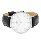 Daniel Wellington Classic Reading White Dial Black Leather Strap Watch For Men - DW00100028 Buy Now By Daniel Wellington
