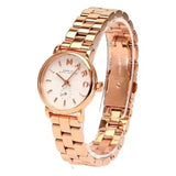 Marc Jacobs Baker White Dial Rose Gold Steel Strap Watch for Women - MBM3248 Buy Now By Marc Jacobs