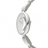 Calvin Klein Wavy Silver Dial Silver Steel Strap Watch for Women - K9U23146 Buy Now By Calvin Klein
