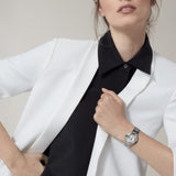 Cartier Ballon Bleu De Cartier Silver Dial Silver Steel Strap Watch for Women - WSBB0044 Buy Now By Cartier