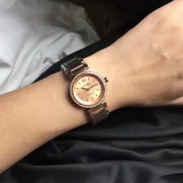 Coach Sports Rose Gold Dial Rose Gold Steel Strap Watch for Women - 14502200 Buy Now By Coach