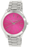 Michael Kors Slim Runway Quartz Pink Dial Silver Steel Strap Watch For Women - MK3291 Buy Now By Michael Kors