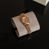 Michael Kors Lexington Three Hand Rose Gold Dial Rose Gold Steel Strap Watch For Women - MK4739 Buy Now By Michael Kors