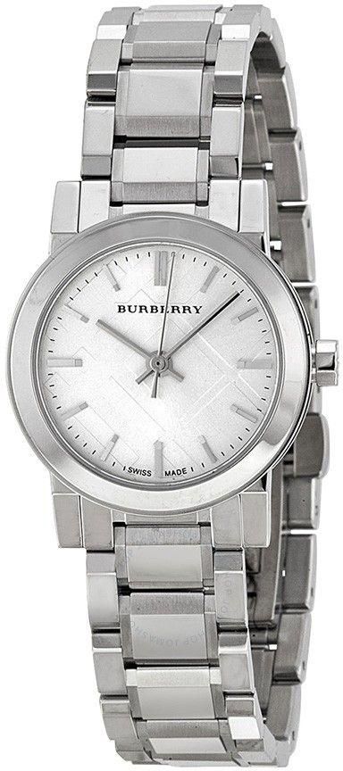 Burberry The City Silver Dial Silver Steel Strap Watch for Women - BU9200 Buy Now By Burberry