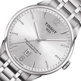 Tissot Chemin Des Tourelles Powermatic 80 Silver Dial Silver Steel Strap Watch For Men - T099.407.11.037.00 Buy Now By Tissot