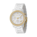 Michael Kors Runway White Dial White Steel Strap Watch for Women - MK5237 Buy Now By Michael Kors