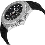 Tag Heuer Aquaracer Chronograph Black Dial Black Rubber Strap Watch for Men - CAY1110.FT6041 Buy Now By Tag Heuer