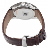 Tissot T Classic Couturier Chronograph White Dial Brown Leather Strap Watch For Men - T035.410.16.031.00 Buy Now By Tissot