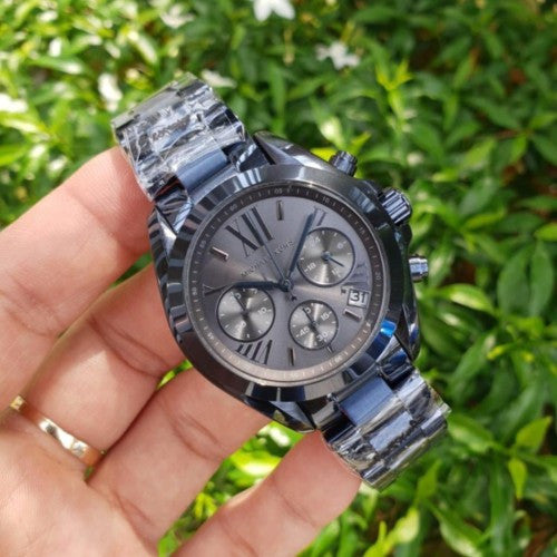 Michael Kors Bradshaw Blue Dial Blue Steel Strap Watch for Men - MK6248 Buy Now By Michael Kors