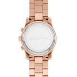 Michael Kors Lennox Three-Hand Silver Dial Rose Gold Steel Strap Watch For Women - MK7362 Buy Now By Michael Kors