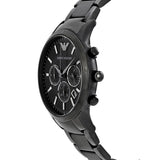 Emporio Armani Classic Chronograph Black Dial Black Stainless Steel Strap Watch For Men - AR2453 Buy Now By Emporio Armani